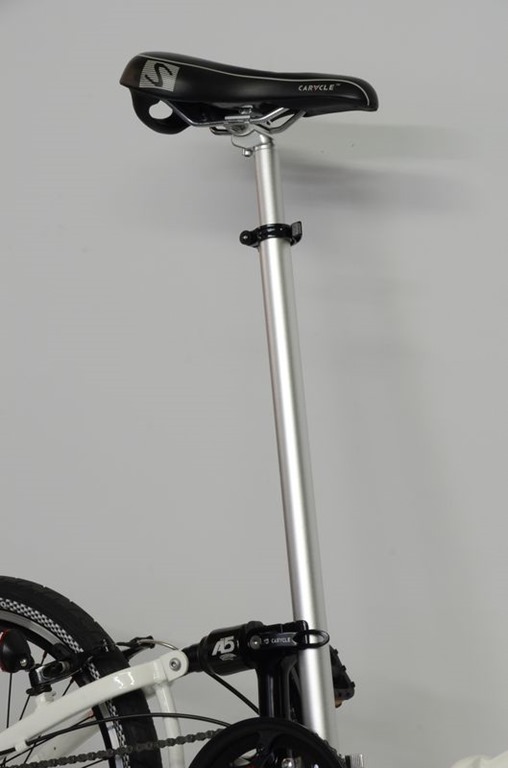 テレスコピックシートポスト [CARACLE-S用] – CARACLE -the innovative folding bike-