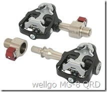 wellgo MG-8 QRD ビンディングペダル