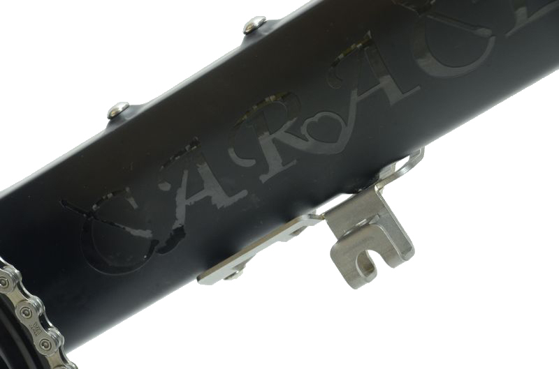 前輪固定プレート(兼ダウンチューブプロテクター) [オプション]