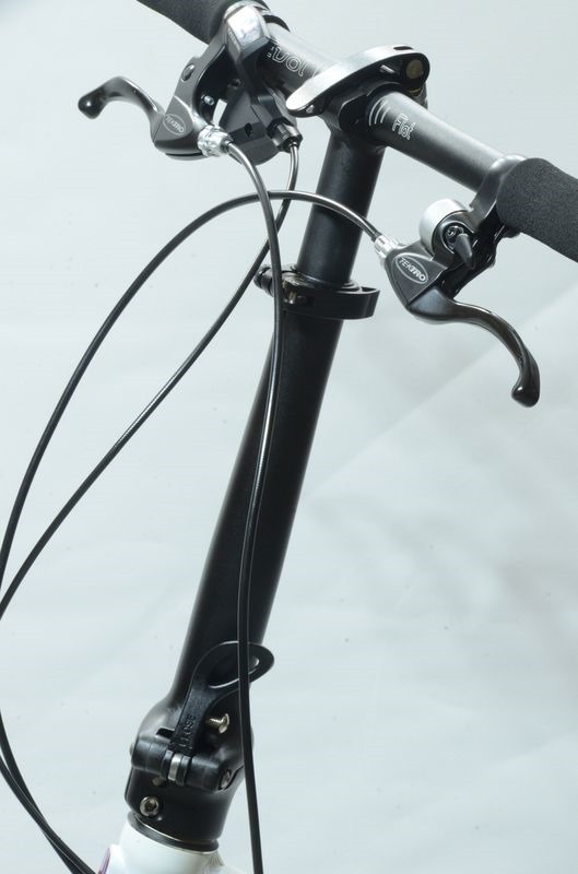 折りたたみ自転車Caracle-s rev3と テレスコピックハンドルポスト 最新