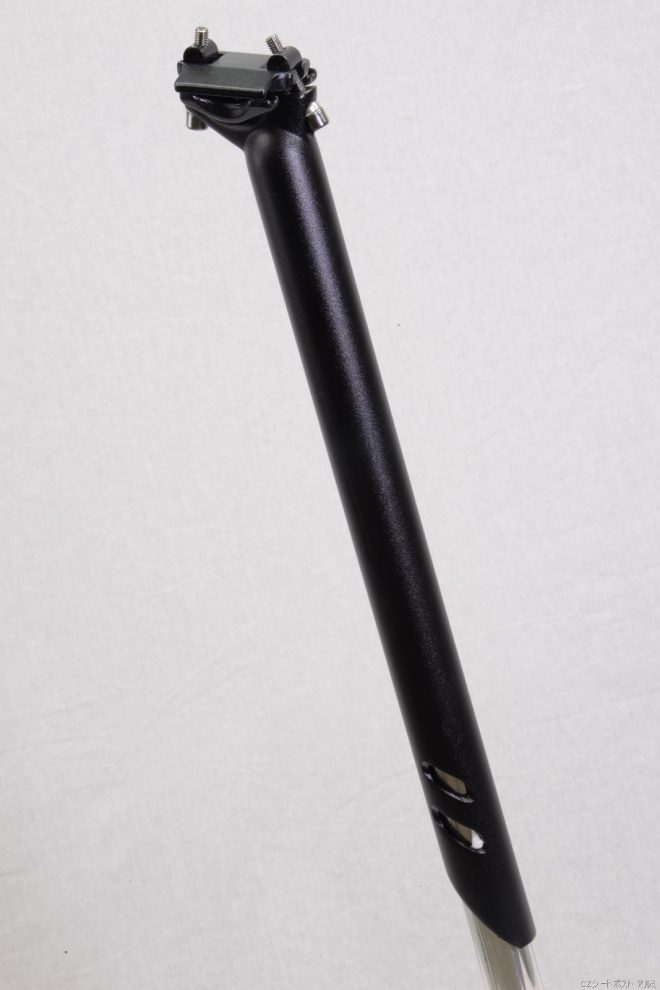 CZシートポストAL 131.6x400mm